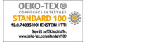 STANDARD 100 by OEKO-TEX® STANDARD 100 by OEKO-TEX®