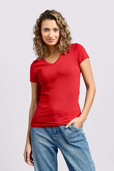 Women’s Slim Fit V-Neck-T