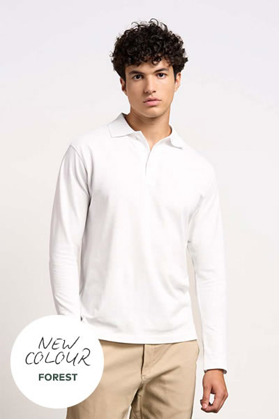 Men’s Heavy Polo Longsleeve