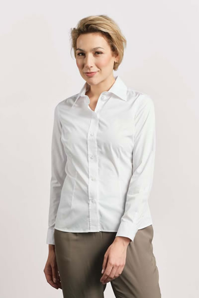 Women’s Poplin Shirt LS