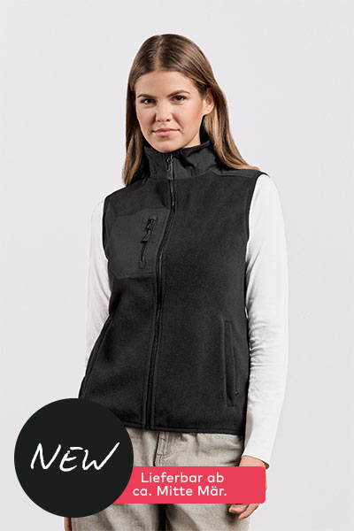 Women’s Canvas Fleece Vest