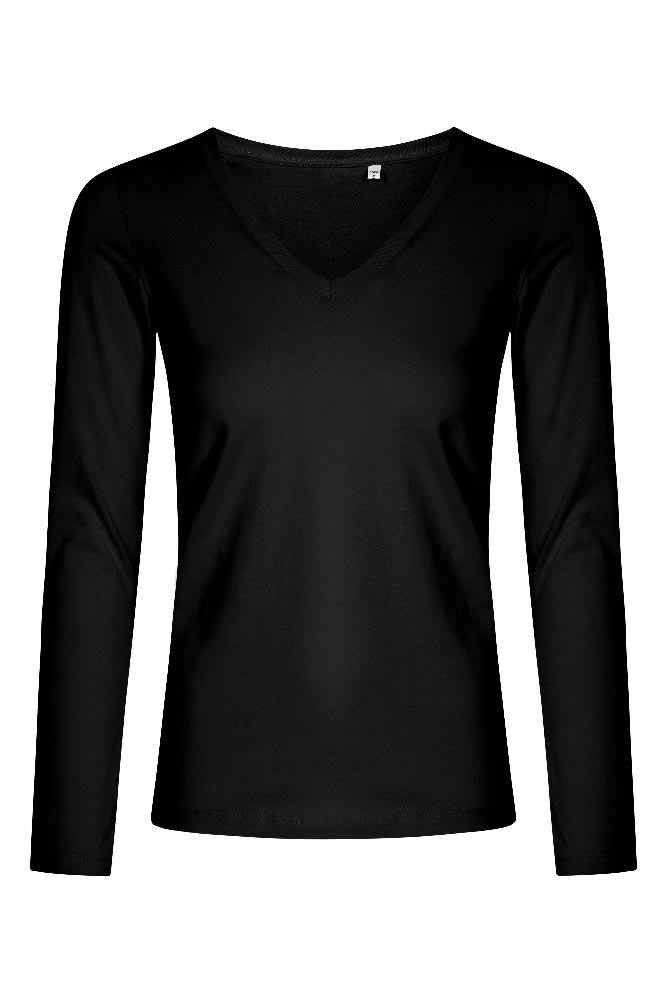 Promodoro X.O V-Neck T LS Women