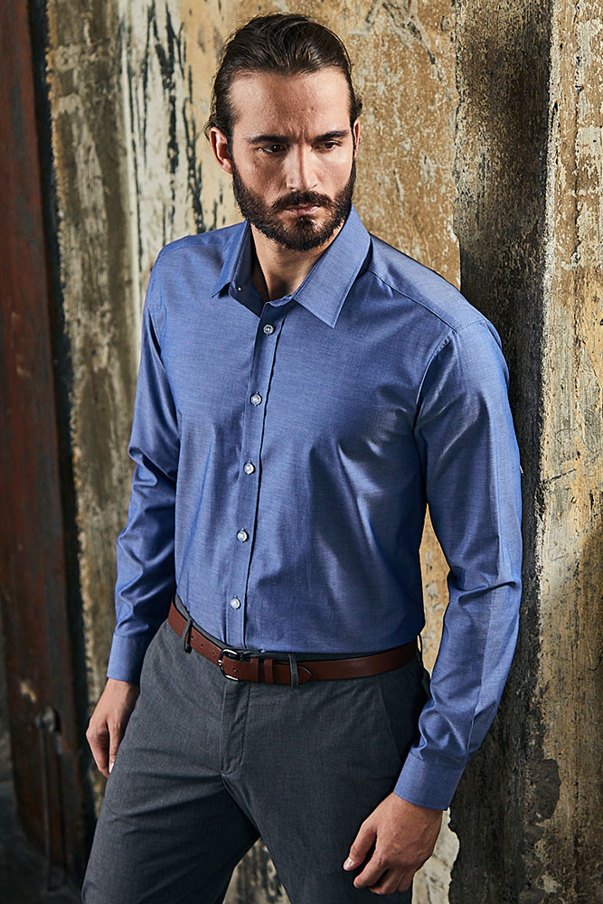 Men’s Poplin Shirt LS