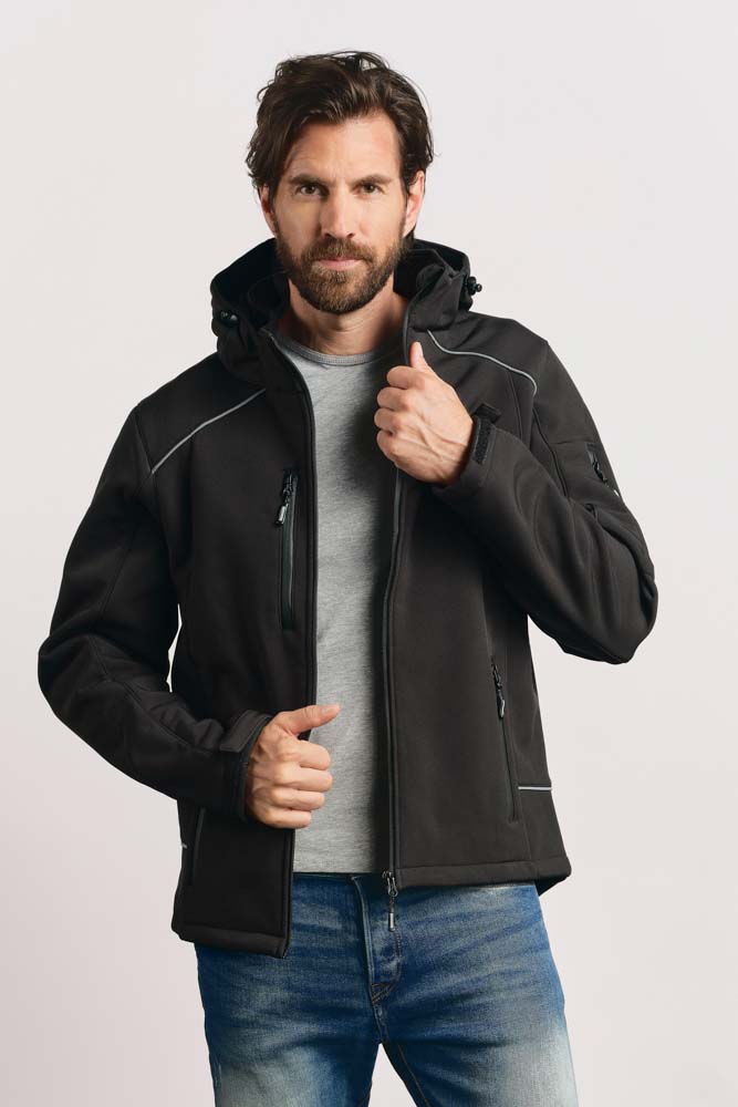 Men\'s Warm Softshell Jacket | Corporate Fashion & Werbetextilien |  Corporate Fashion Düsseldorf Germany | Promodoro