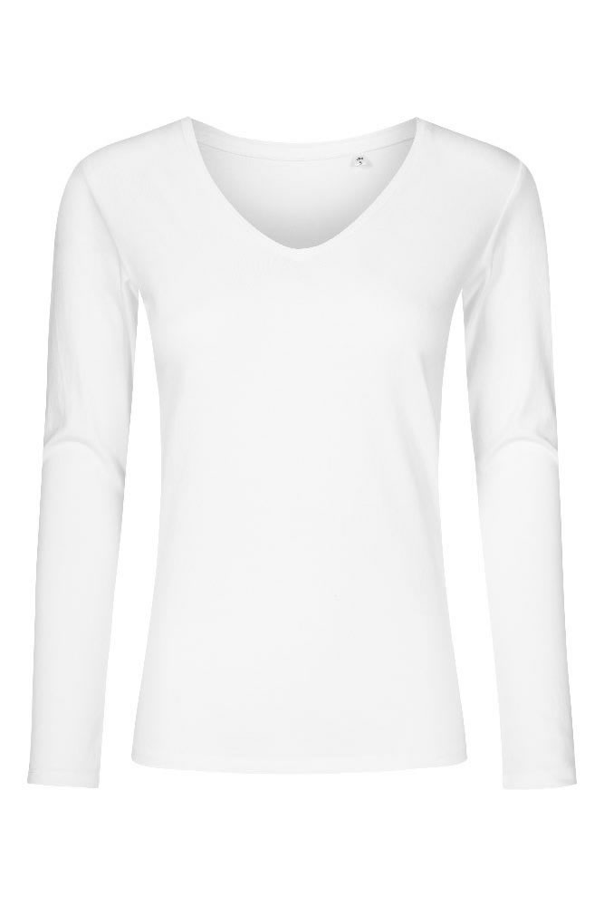 Promodoro 1560 X.O V-Neck T LS Women bedrucken