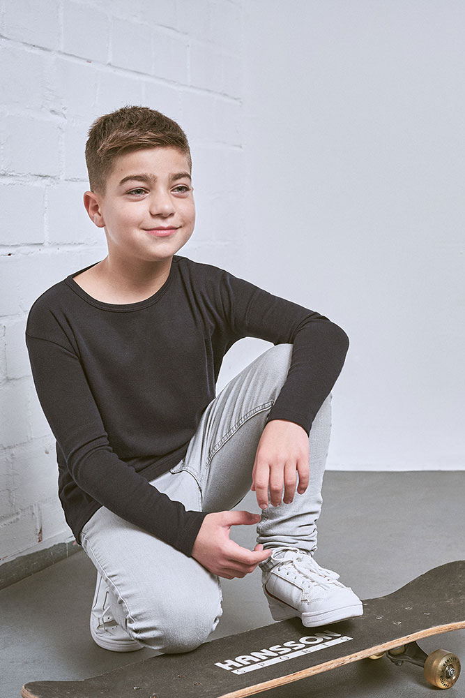 Promodoro 195 Kid’s-T Longsleeve bedrucken