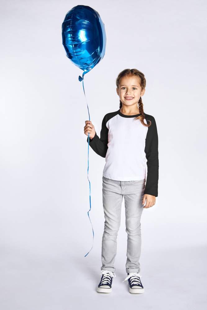 Promodoro 349 Kid’s Baseball-T Longsleeve bedrucken