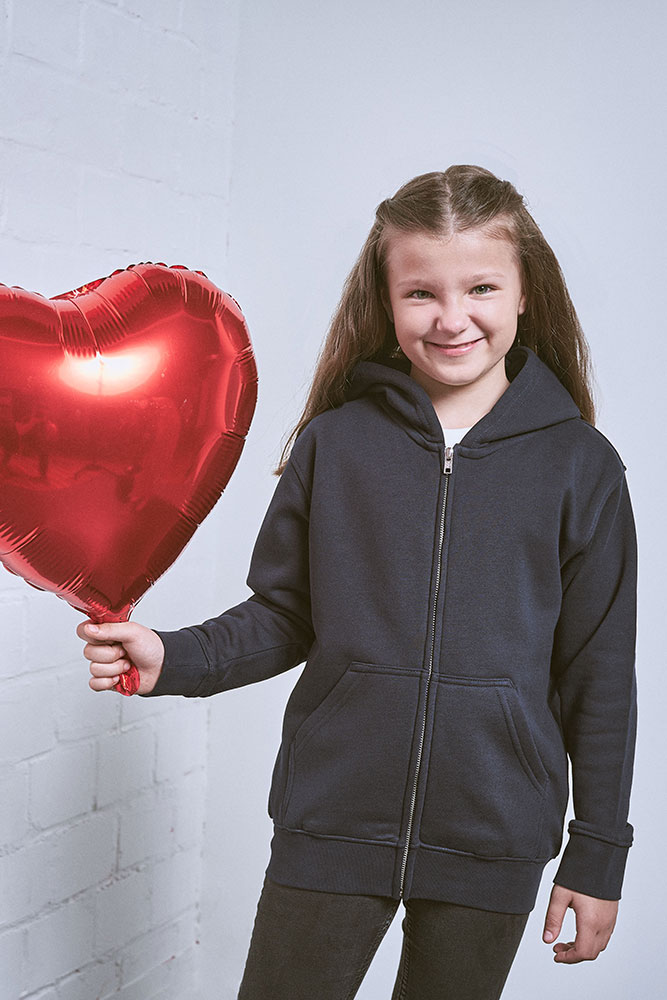 Promodoro 518F Kid’s Hoody Jacket 80/20 bedrucken