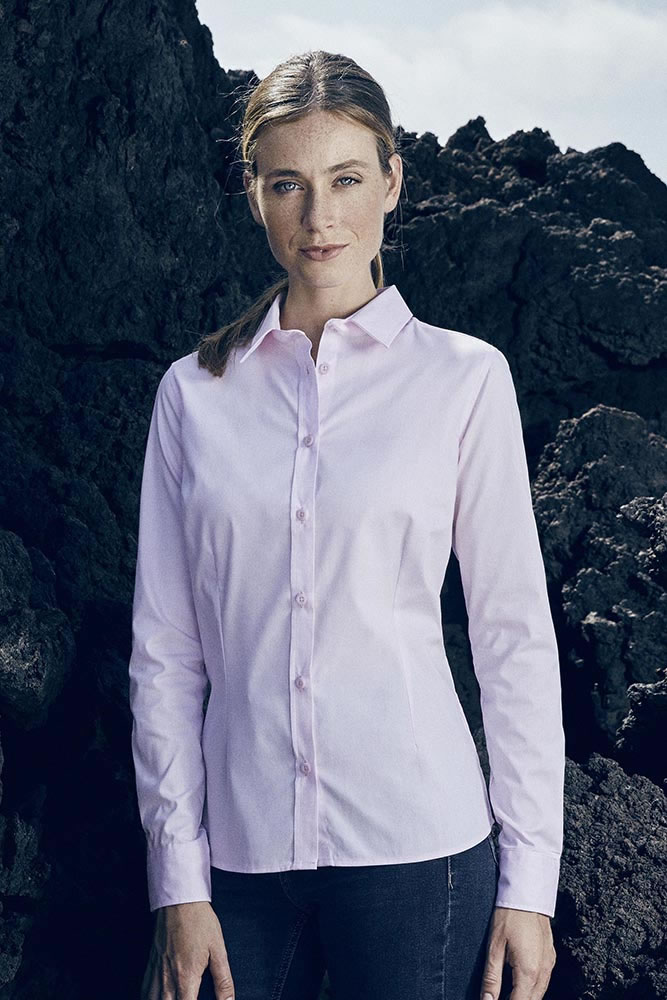 Promodoro 6915 Women’s Oxford Shirt LS bedrucken