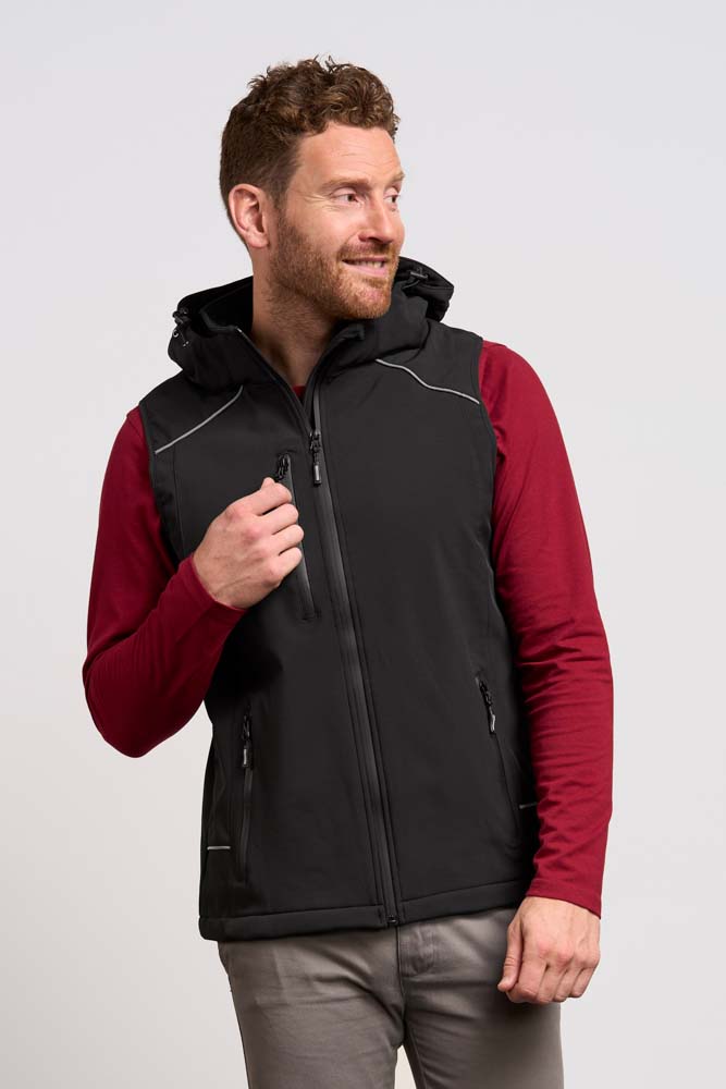 Promodoro 7840 Men’s Softshell Vest bedrucken oder besticken