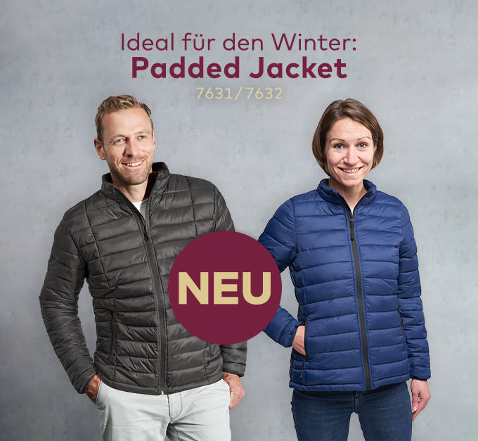Ideal für den Winter - Padded Jacket.