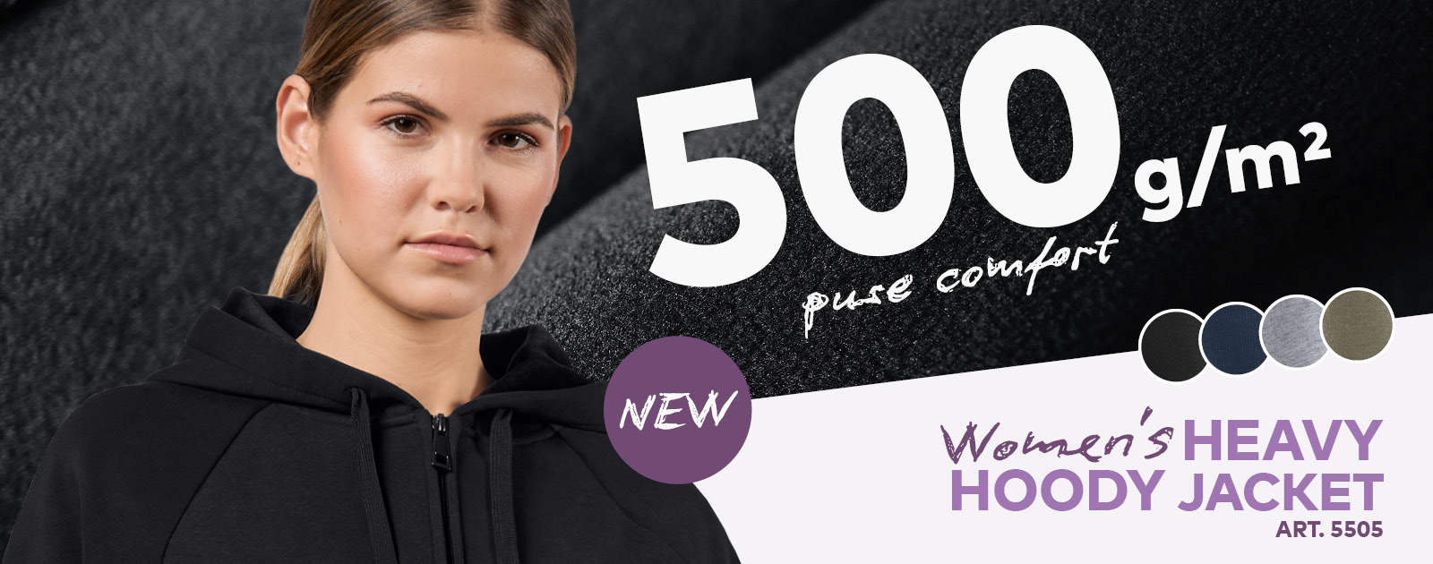 Heavy Hoody Jacket 5505