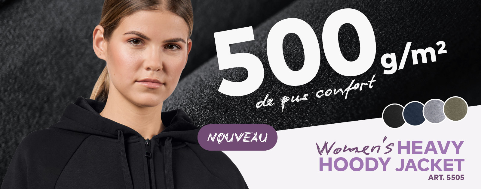 Heavy Hoody Jacket 5505