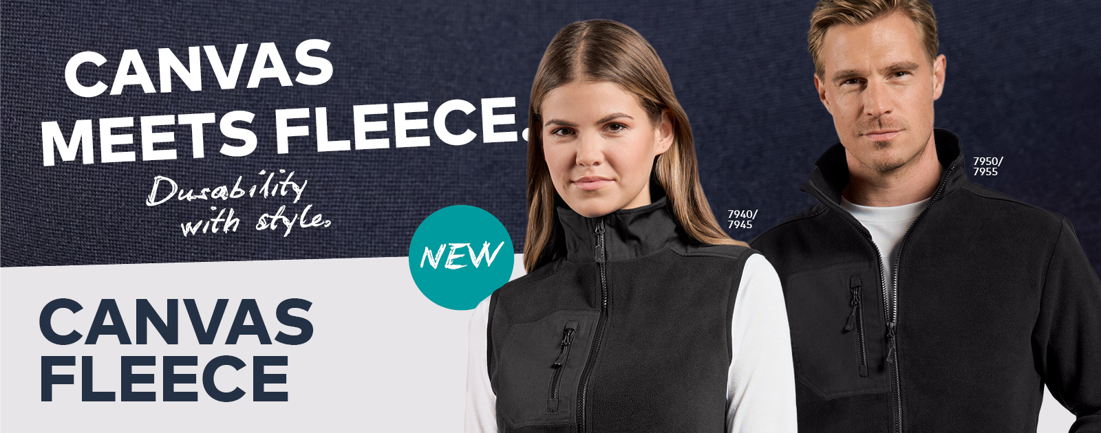 Click here to view our new Canvas Fleece range